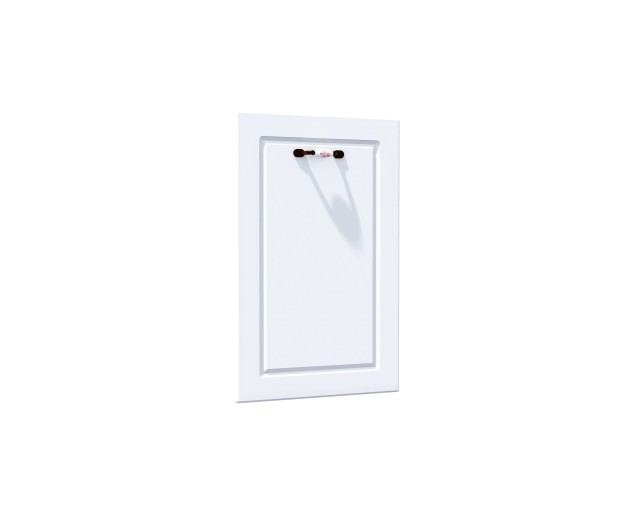 Front pentru masina de spalat vase 45cm MDF alb drept